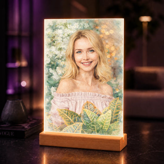 Wyjątkowy prezent dla mamy na urodziny – portret na szkle ze zdjęcia Ukochana mama